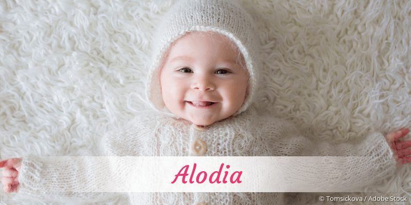 Baby mit Namen Alodia