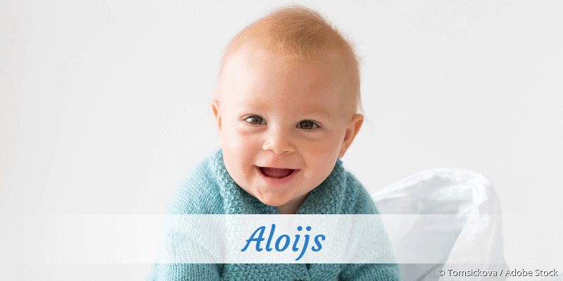 Baby mit Namen Aloijs