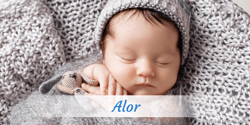 Baby mit Namen Alor