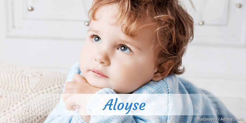 Baby mit Namen Aloyse