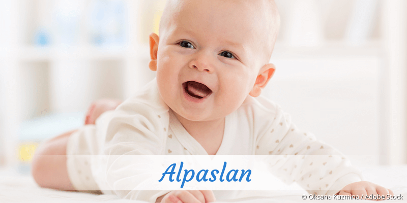 Baby mit Namen Alpaslan