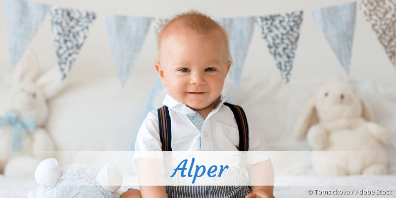 Baby mit Namen Alper