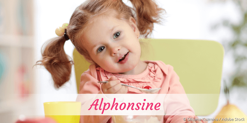 Baby mit Namen Alphonsine