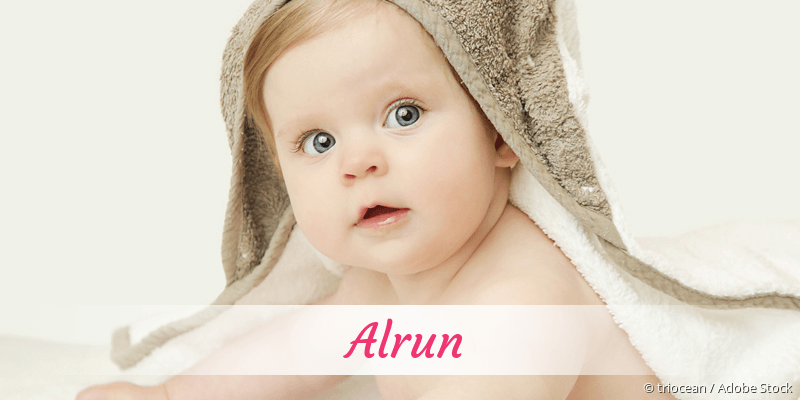 Baby mit Namen Alrun