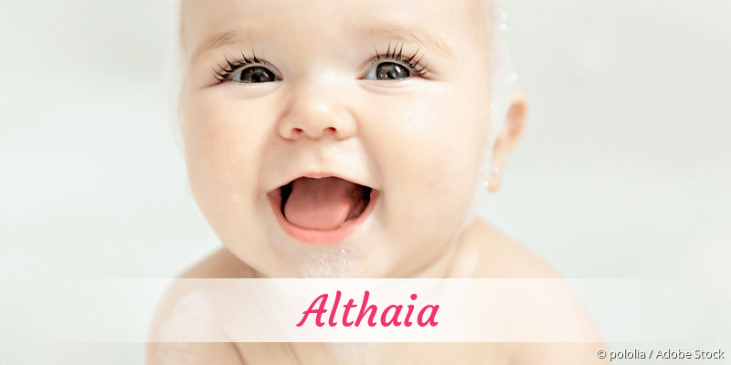 Baby mit Namen Althaia