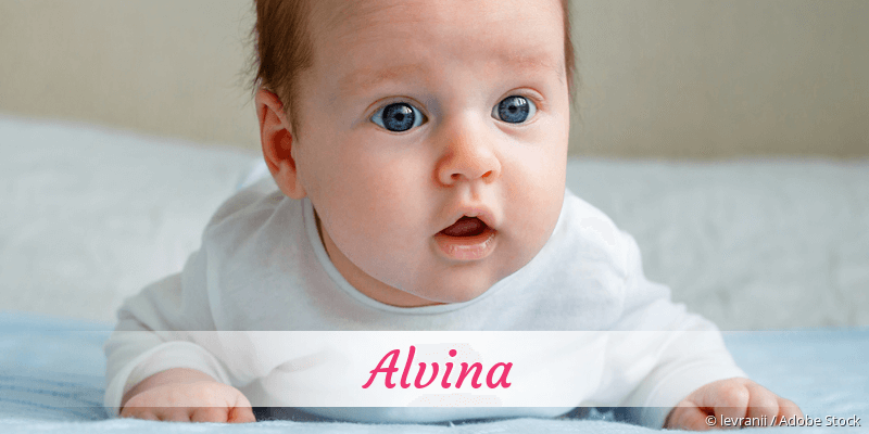 Baby mit Namen Alvina