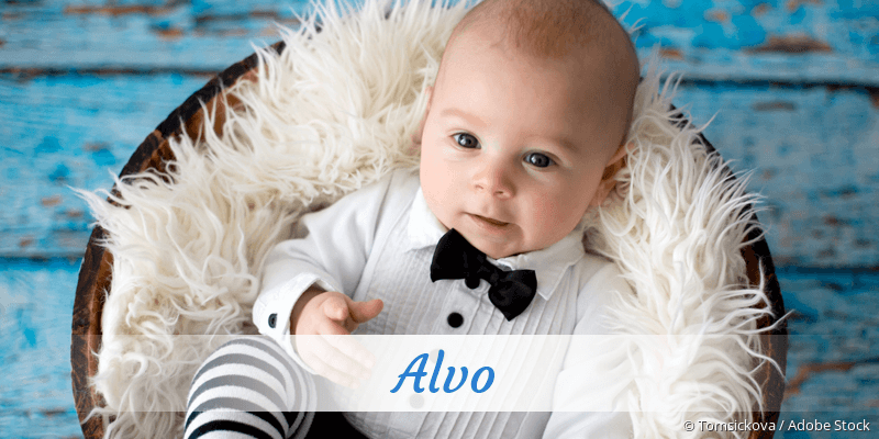 Name Alvo als Bild