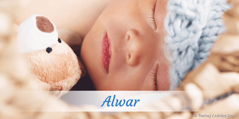 Baby mit Namen Alwar