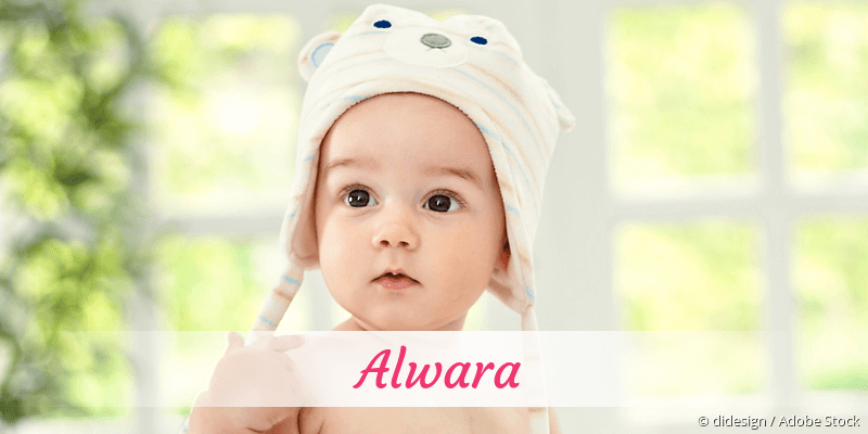 Baby mit Namen Alwara