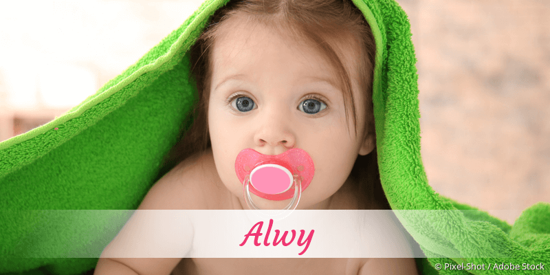 Baby mit Namen Alwy