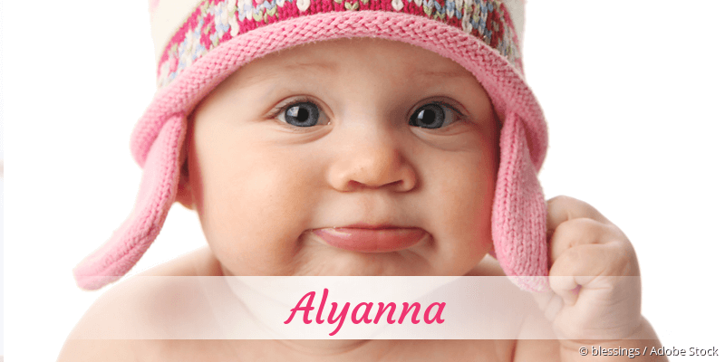 Baby mit Namen Alyanna