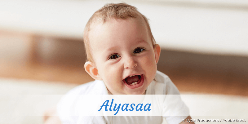 Baby mit Namen Alyasaa