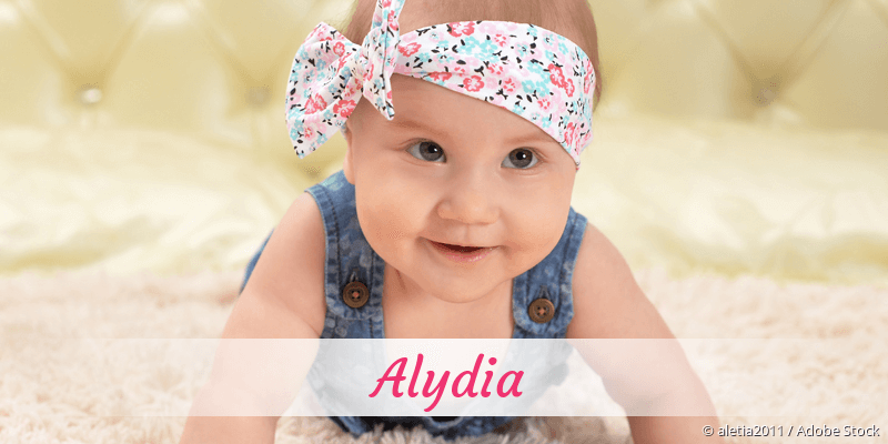 Baby mit Namen Alydia