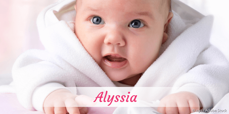 Baby mit Namen Alyssia
