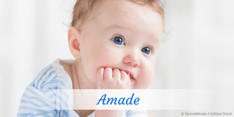 Baby mit Namen Amade
