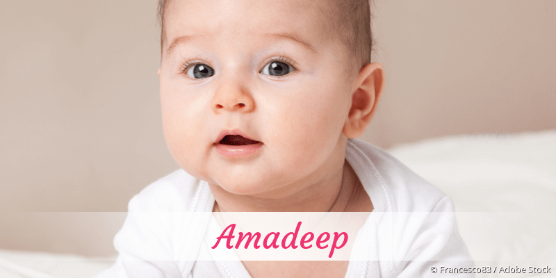 Baby mit Namen Amadeep