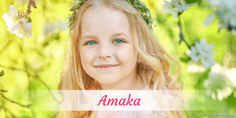 Baby mit Namen Amaka