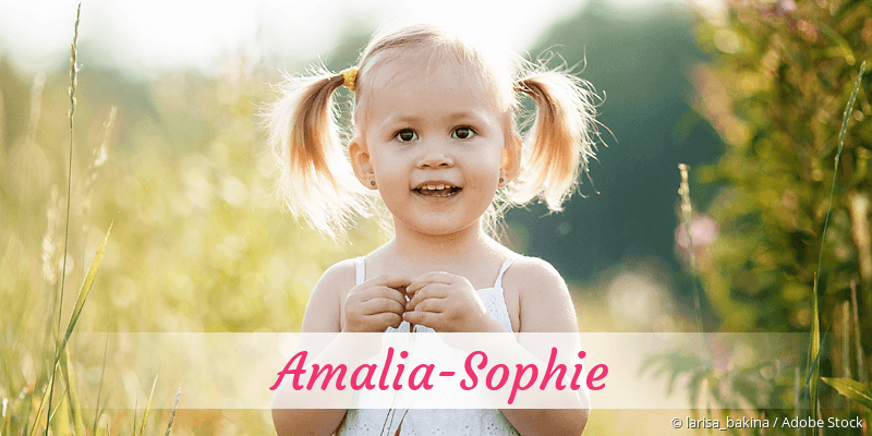 Baby mit Namen Amalia-Sophie