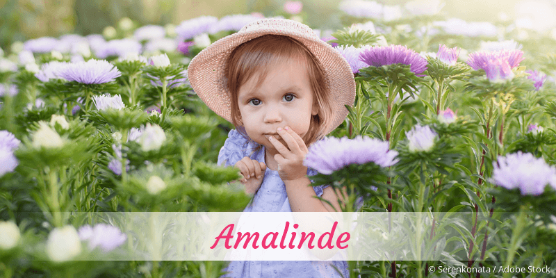 Baby mit Namen Amalinde