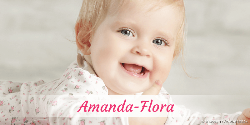 Baby mit Namen Amanda-Flora