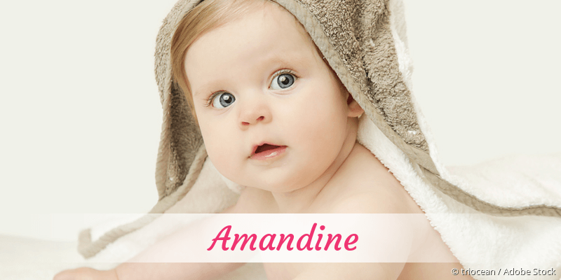 Baby mit Namen Amandine