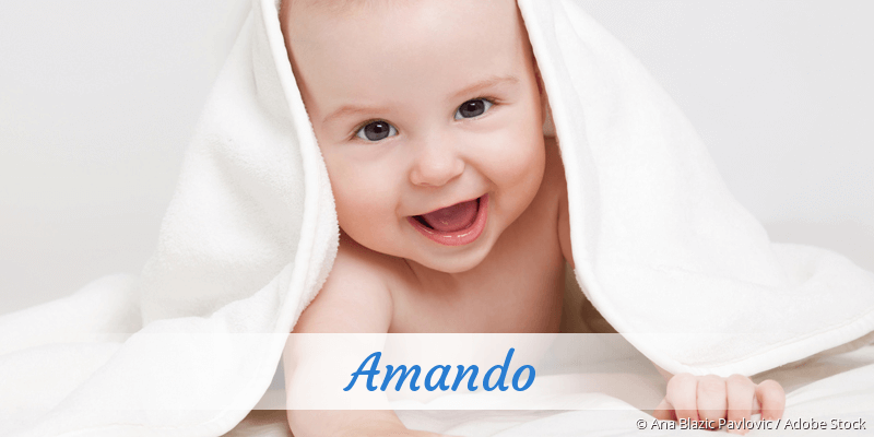 Baby mit Namen Amando