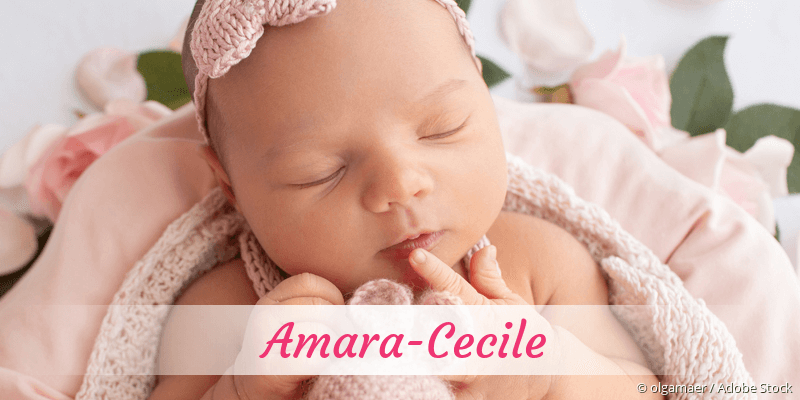 Baby mit Namen Amara-Cecile