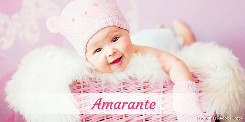 Baby mit Namen Amarante