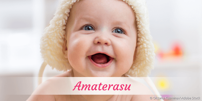 Baby mit Namen Amaterasu