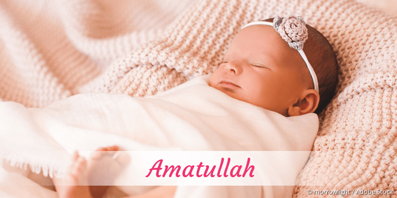 Baby mit Namen Amatullah