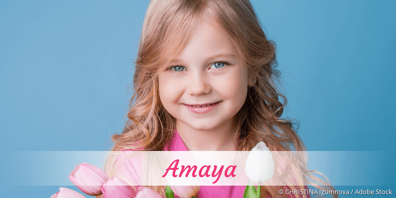 Baby mit Namen Amaya