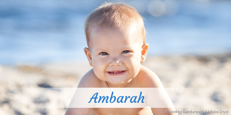 Baby mit Namen Ambarah