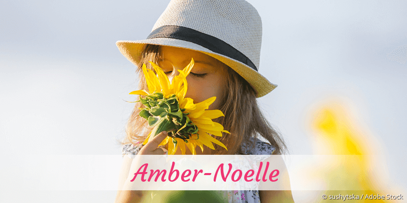 Baby mit Namen Amber-Noelle