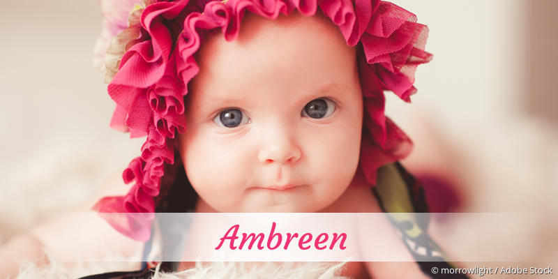 Baby mit Namen Ambreen