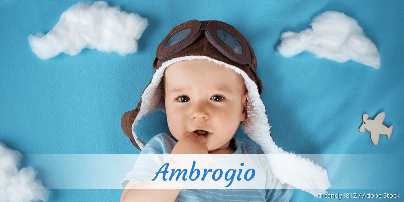 Baby mit Namen Ambrogio
