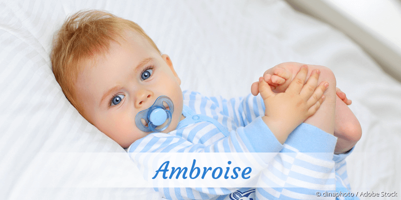 Baby mit Namen Ambroise