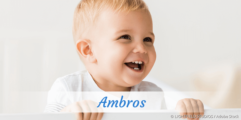 Baby mit Namen Ambros