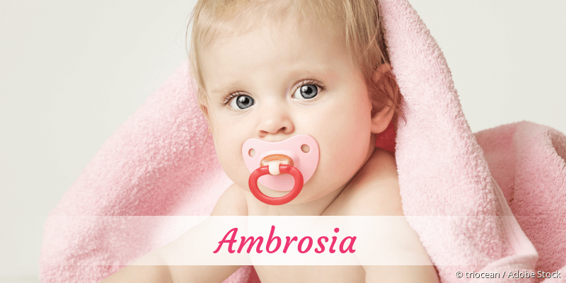 Baby mit Namen Ambrosia