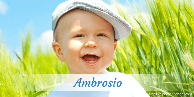 Baby mit Namen Ambrosio