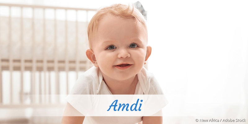 Baby mit Namen Amdi