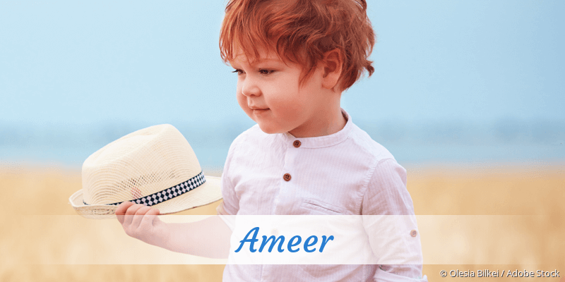 Baby mit Namen Ameer