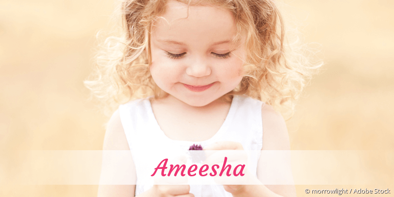Baby mit Namen Ameesha