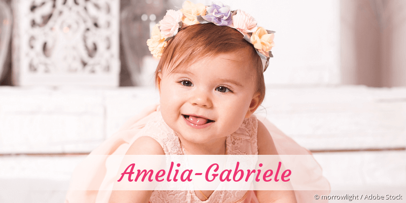 Baby mit Namen Amelia-Gabriele