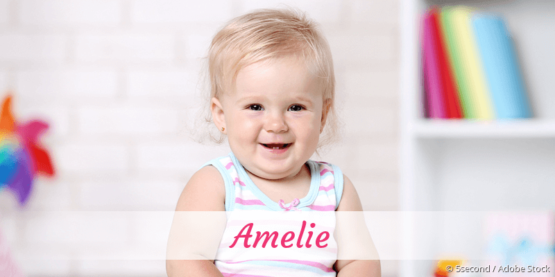 Baby mit Namen Amelie