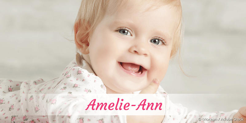 Baby mit Namen Amelie-Ann