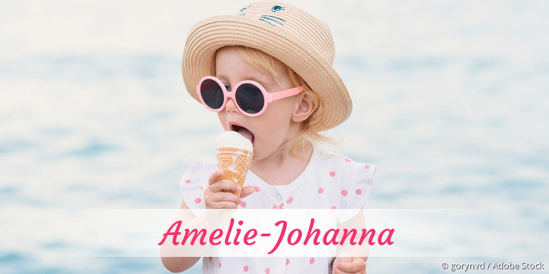 Baby mit Namen Amelie-Johanna