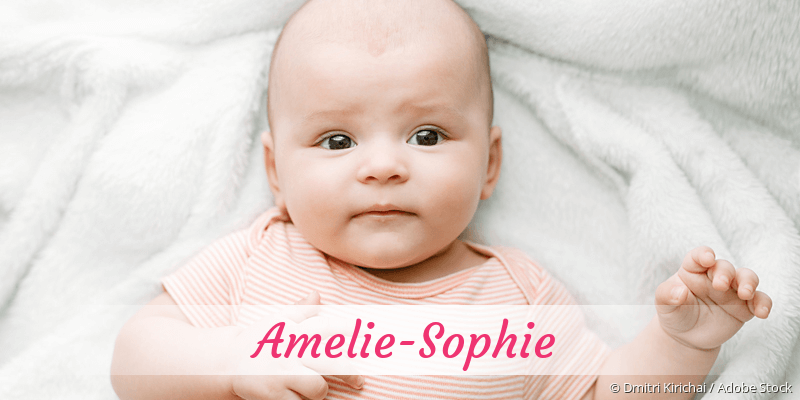 Baby mit Namen Amelie-Sophie