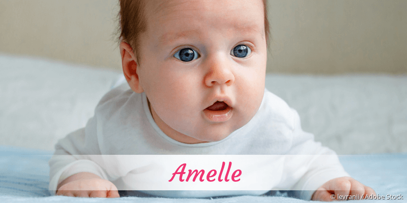 Baby mit Namen Amelle