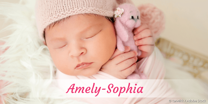 Baby mit Namen Amely-Sophia