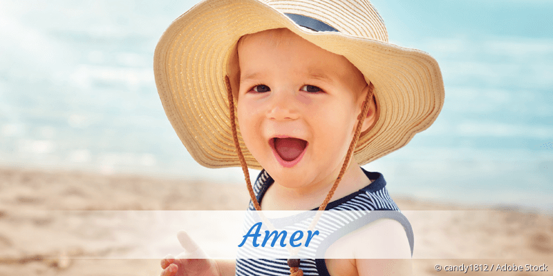 Baby mit Namen Amer